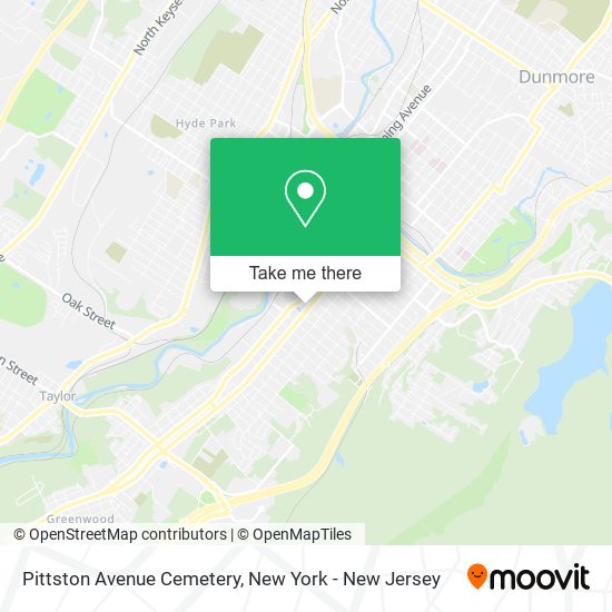 Mapa de Pittston Avenue Cemetery