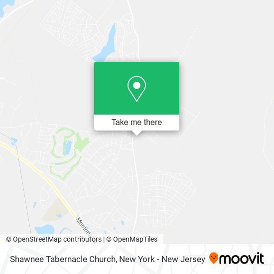 Mapa de Shawnee Tabernacle Church