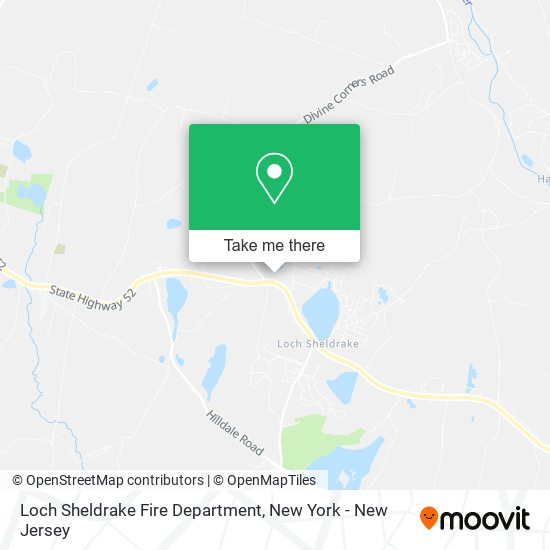 Loch Sheldrake Fire Department map