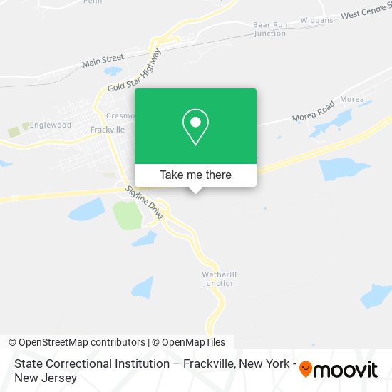 State Correctional Institution – Frackville map