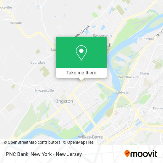 PNC Bank map