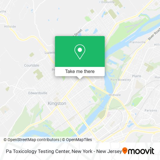 Pa Toxicology Testing Center map