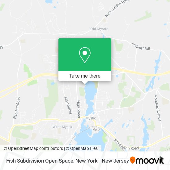 Fish Subdivision Open Space map