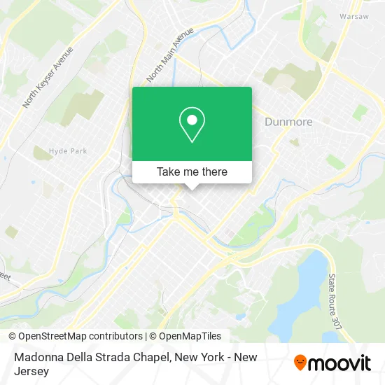 Madonna Della Strada Chapel map