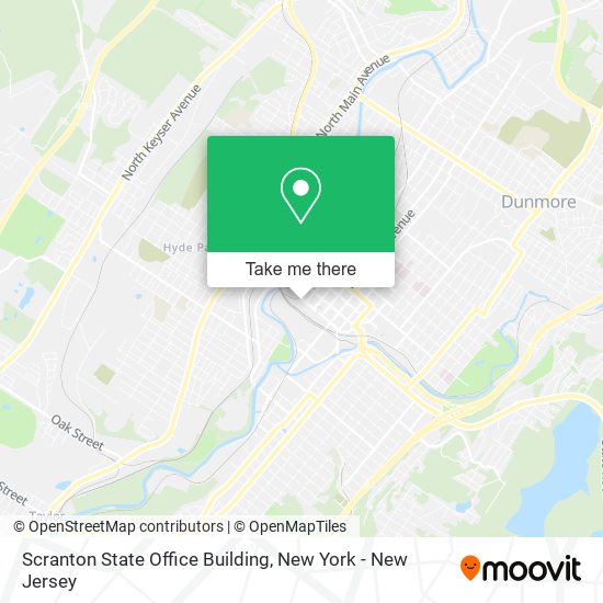 Mapa de Scranton State Office Building