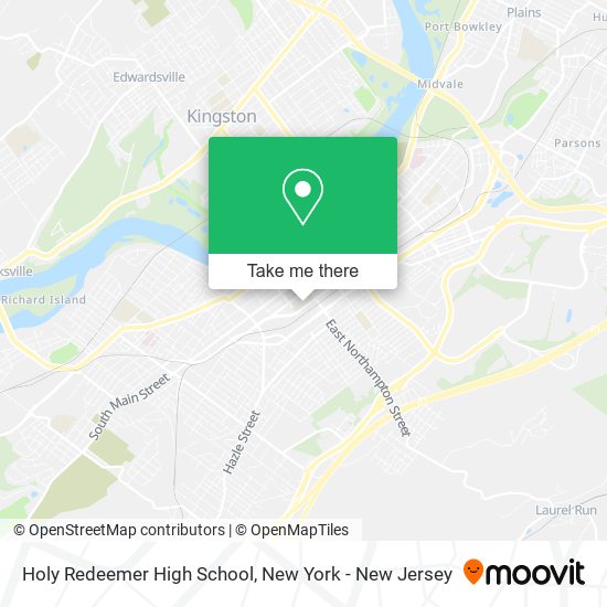 Mapa de Holy Redeemer High School