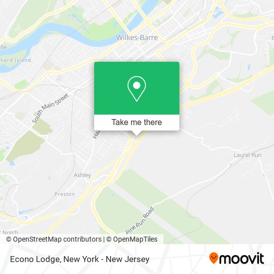 Econo Lodge map