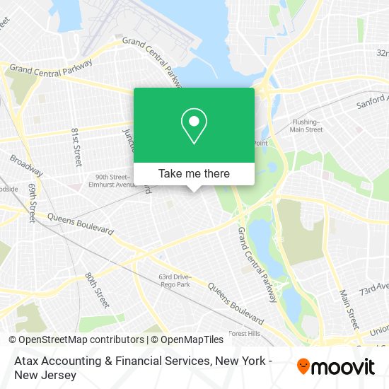 Mapa de Atax Accounting & Financial Services