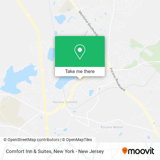 Mapa de Comfort Inn & Suites