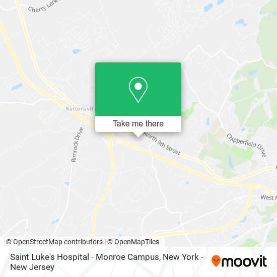 Mapa de Saint Luke's Hospital - Monroe Campus
