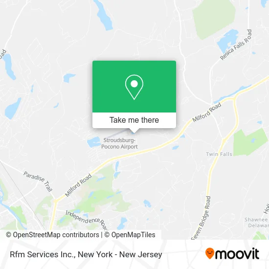 Rfm Services Inc. map