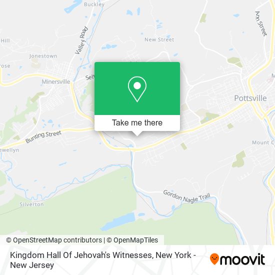 Kingdom Hall Of Jehovah's Witnesses map