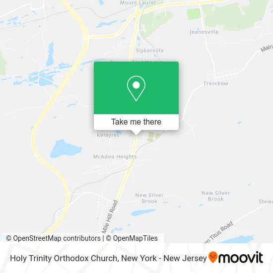 Holy Trinity Orthodox Church map