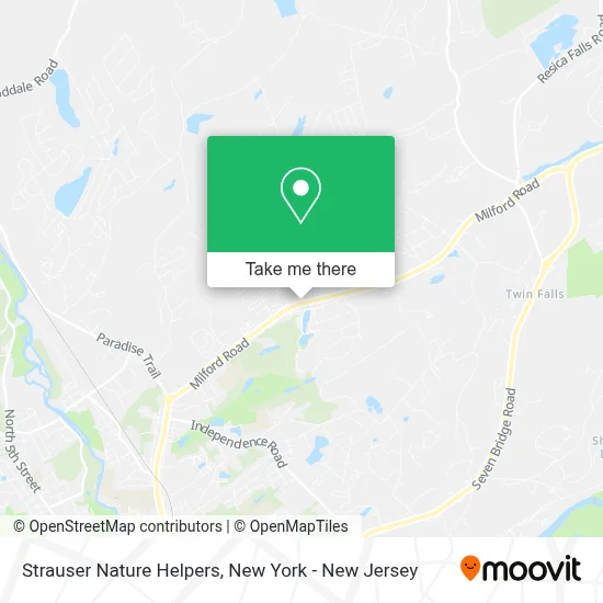 Strauser Nature Helpers map