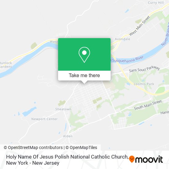 Holy Name Of Jesus Polish National Catholic Church map