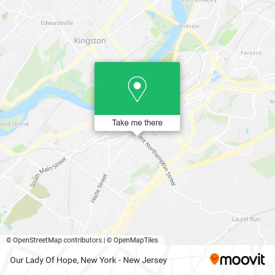 Our Lady Of Hope map