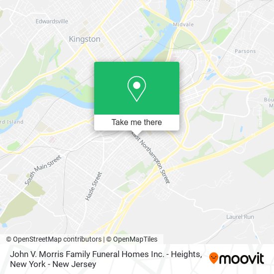 John V. Morris Family Funeral Homes Inc. - Heights map