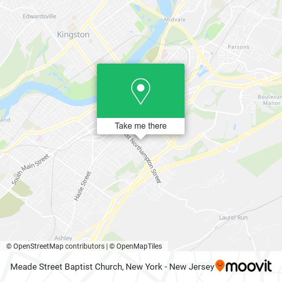 Mapa de Meade Street Baptist Church