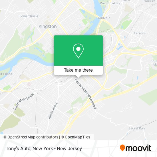 Mapa de Tony's Auto