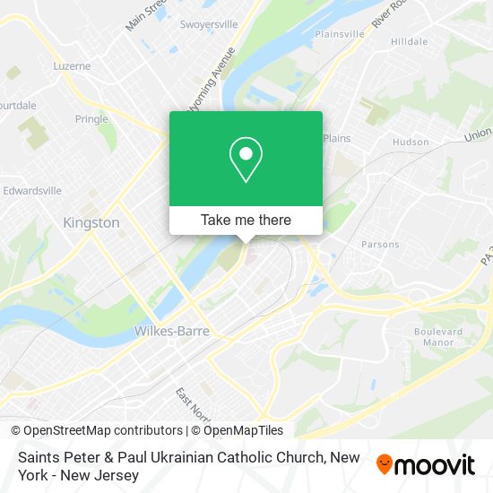 Saints Peter & Paul Ukrainian Catholic Church map