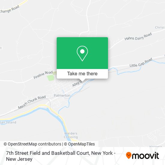 7th Street Field and Basketball Court map