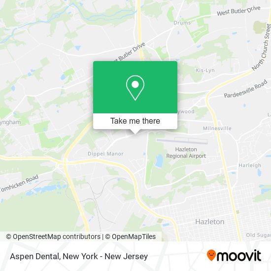 Aspen Dental map