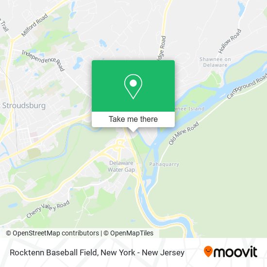 Rocktenn Baseball Field map