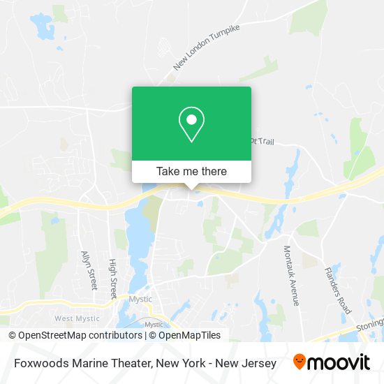 Mapa de Foxwoods Marine Theater