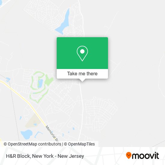 H&R Block map