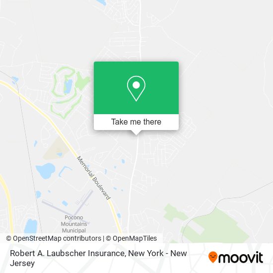 Mapa de Robert A. Laubscher Insurance