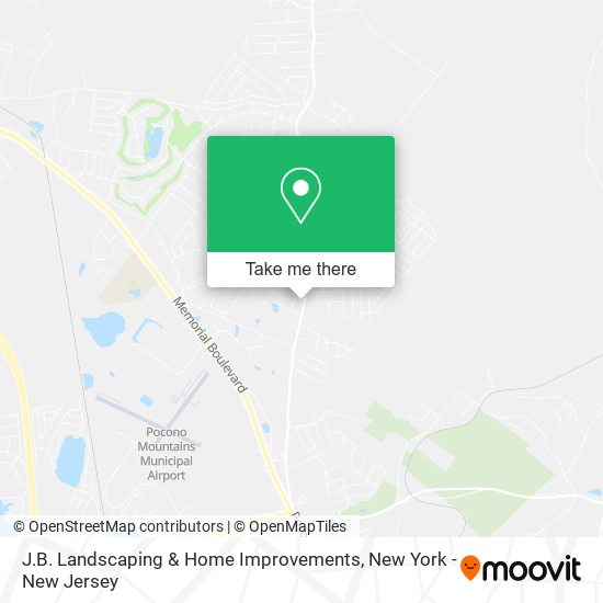 J.B. Landscaping & Home Improvements map