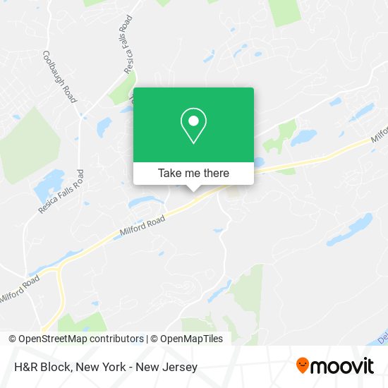 H&R Block map