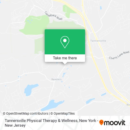 Tannersville Physical Therapy & Wellness map