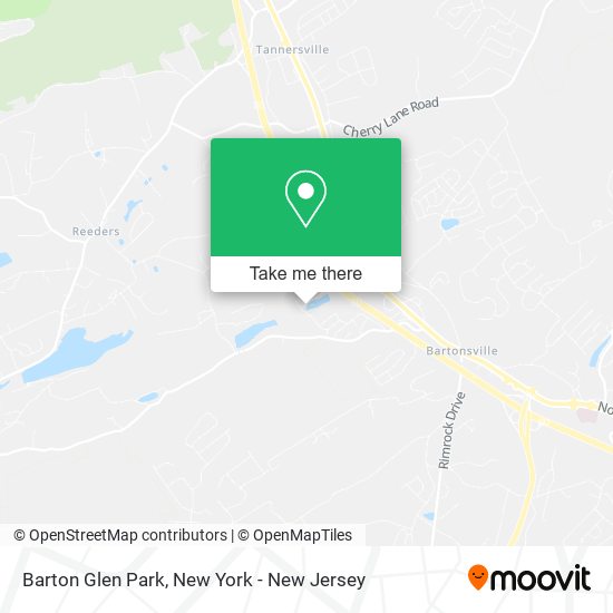 Mapa de Barton Glen Park