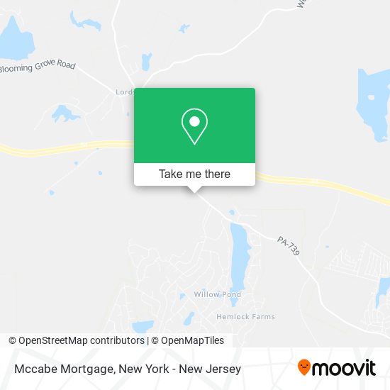 Mccabe Mortgage map