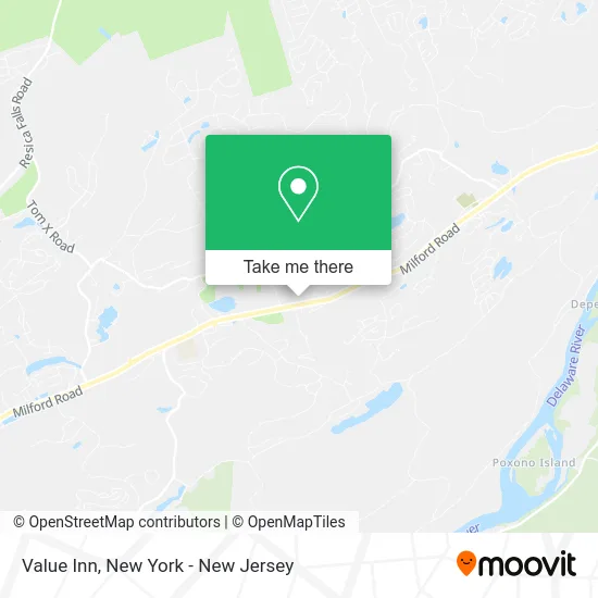 Value Inn map