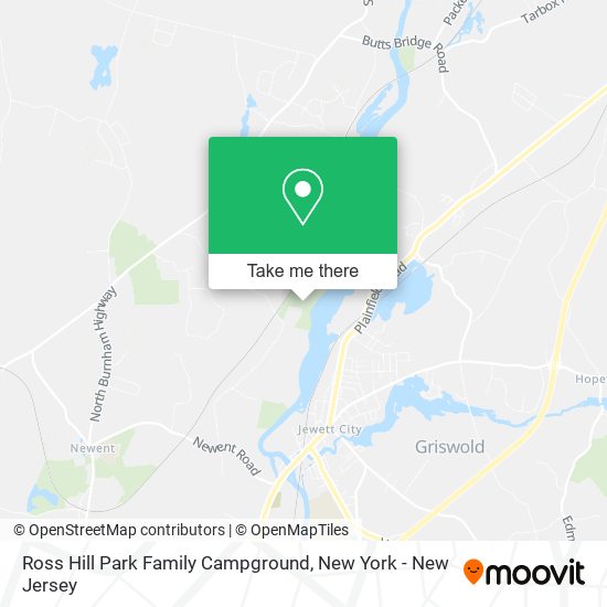 Mapa de Ross Hill Park Family Campground