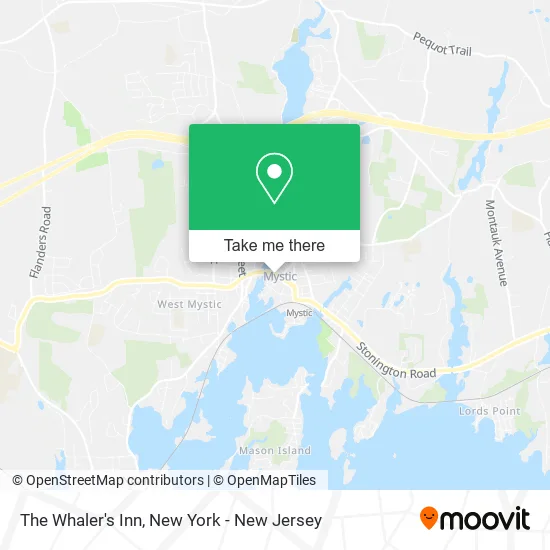 The Whaler's Inn map