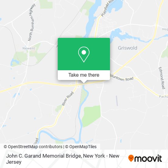 Mapa de John C. Garand Memorial Bridge