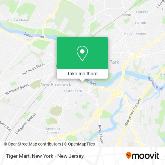 Tiger Mart map