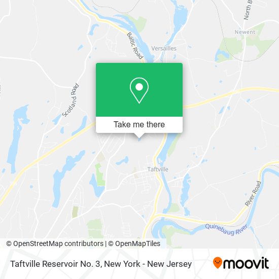 Mapa de Taftville Reservoir No. 3