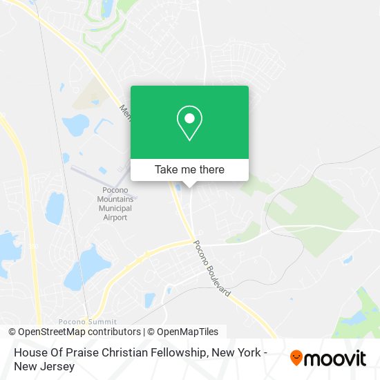House Of Praise Christian Fellowship map