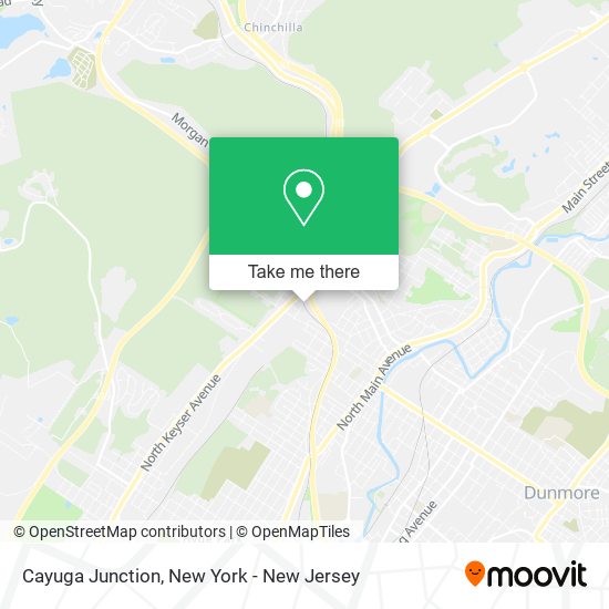 Mapa de Cayuga Junction