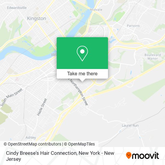Mapa de Cindy Breese's Hair Connection