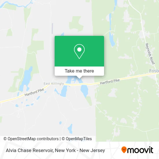 Alvia Chase Reservoir map