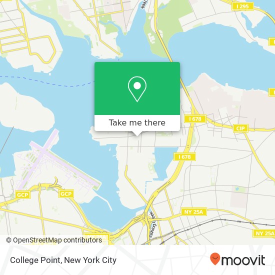 College Point map