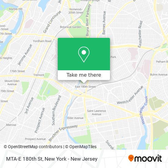 Mapa de MTA-E 180th St