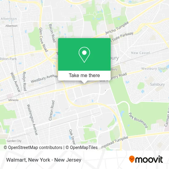 Walmart map