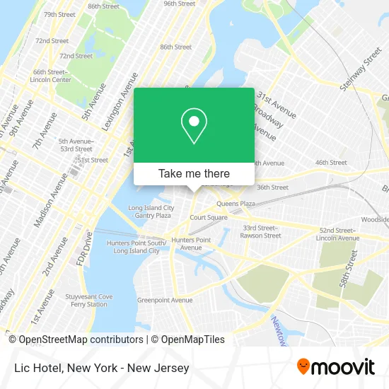 Lic Hotel map