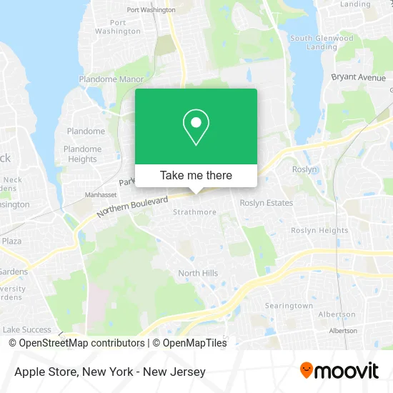 Apple Store map